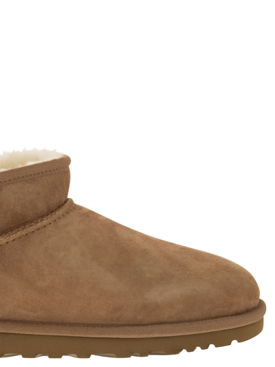 Shop Ugg Classic Ultra Mini Sheepskin Boot