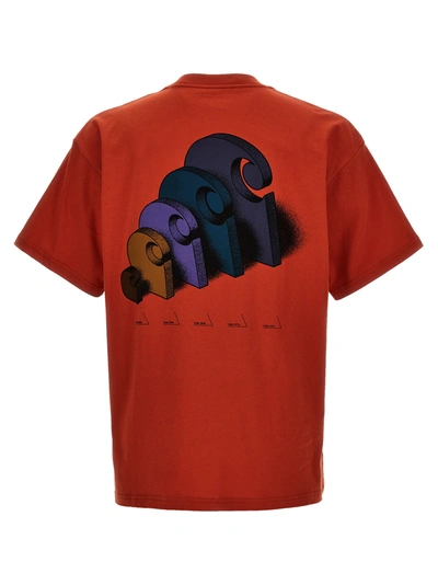 Shop Carhartt Diagram T-shirt Orange