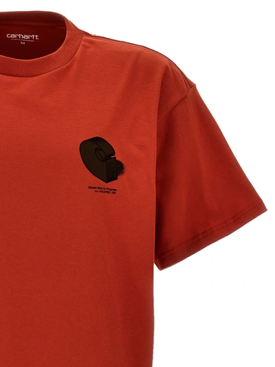 Shop Carhartt Diagram T-shirt Orange