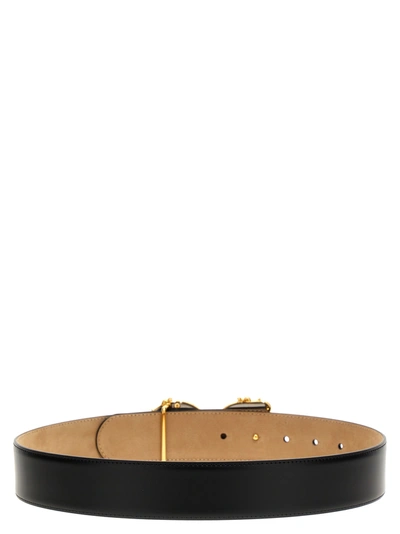 Shop Dolce & Gabbana Logo Buckle Belt Belts Black