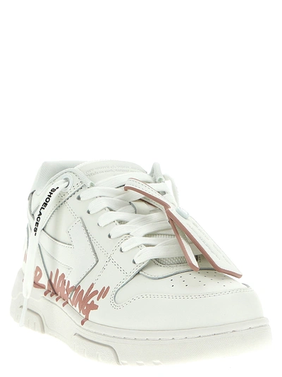 Shop Off-white Out Of Office For Walking Sneakers Pink