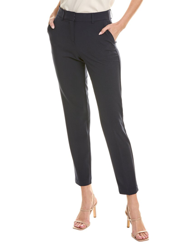 Shop Tahari Asl Bi-stretch Pant In Blue