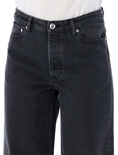 Shop Apc A.p.c. Elisabeth Denim Jeans In Black Washed