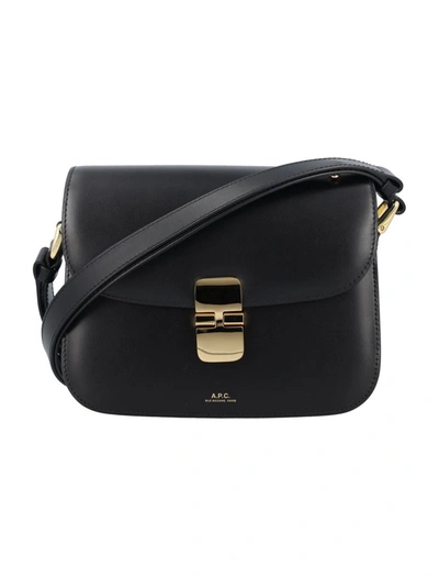 Shop Apc A.p.c. Grace Small Bag In Black