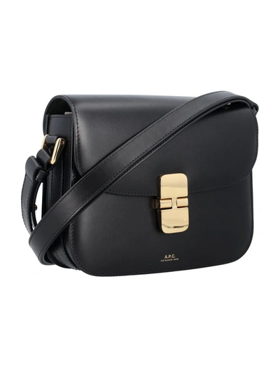 Shop Apc A.p.c. Grace Small Bag In Black