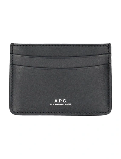 Shop Apc A.p.c. André Cardholder In Black