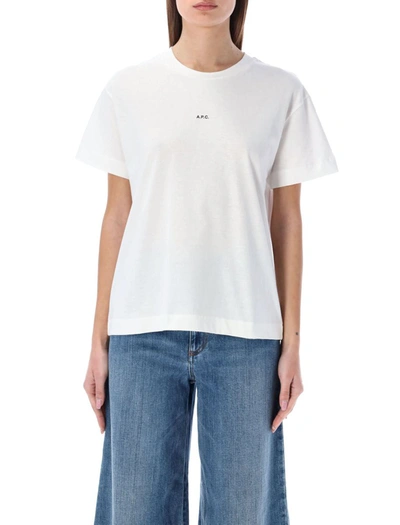 Shop A.p.c. Jade T-shirt In White