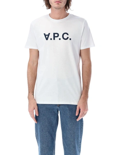 Shop Apc A.p.c. Vpc T-shirt In Dark Navy