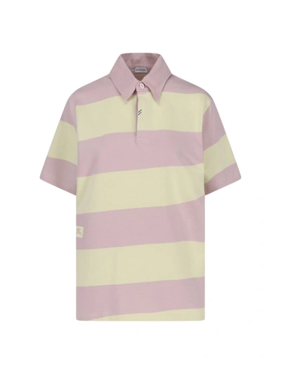 Shop Burberry T-shirts And Polos In Pink