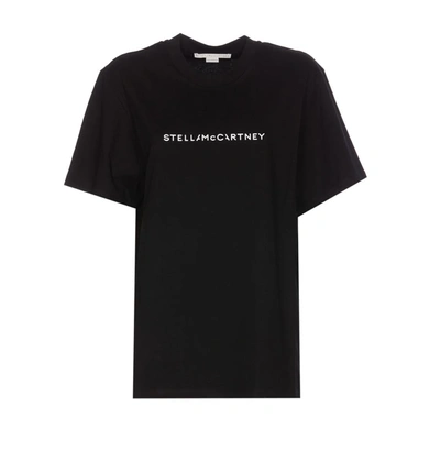 Shop Stella Mccartney T-shirts And Polos In Black
