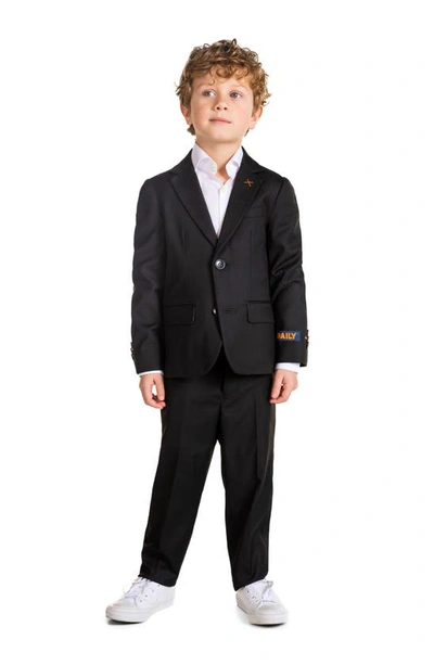 Shop Opposuits Kids' Daily Deep Two-piece Suit In Black