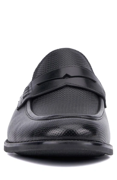 Vintage Foundry Adamson Penny Loafer In Black