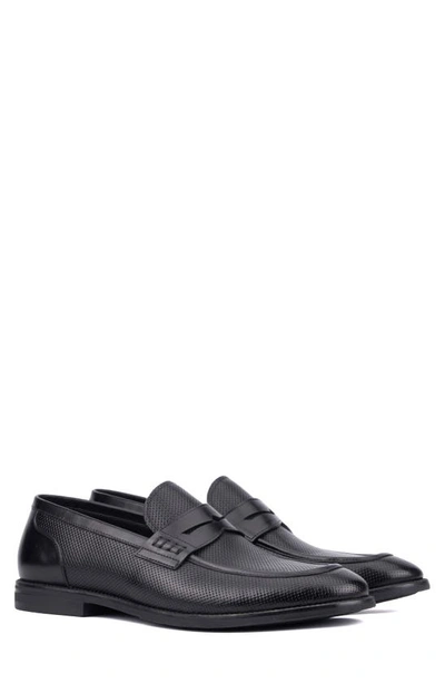 Vintage Foundry Adamson Penny Loafer In Black