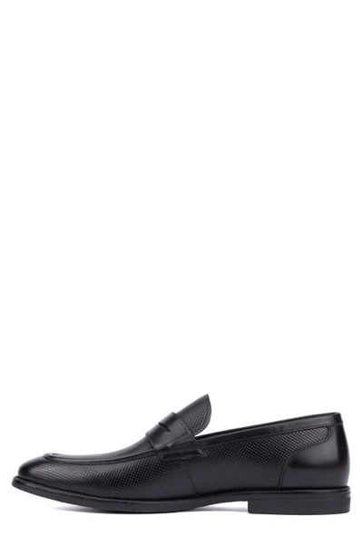 Vintage Foundry Adamson Penny Loafer In Black