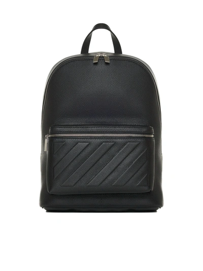 Shop Off-white Backpack In Black No Color