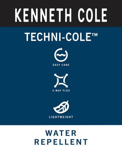 Shop Kenneth Cole Men's Solid Slim Fit Performance Shirt In Dark Teal