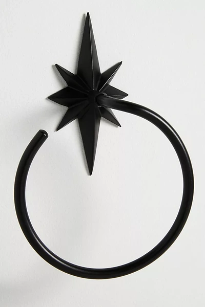 Shop Anthropologie Arthur Towel Ring In Black