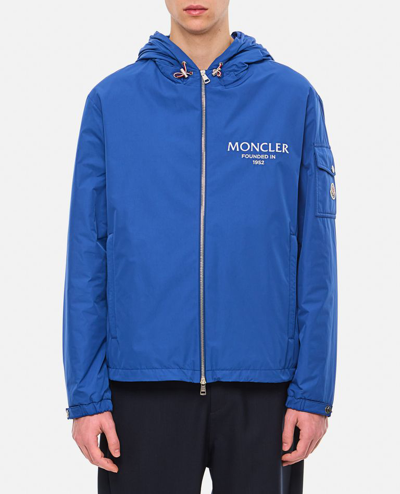 Shop Moncler Granero Jacket In Sky Blue