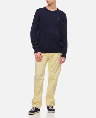 Polo Ralph Lauren Cotton Sweater In Blue