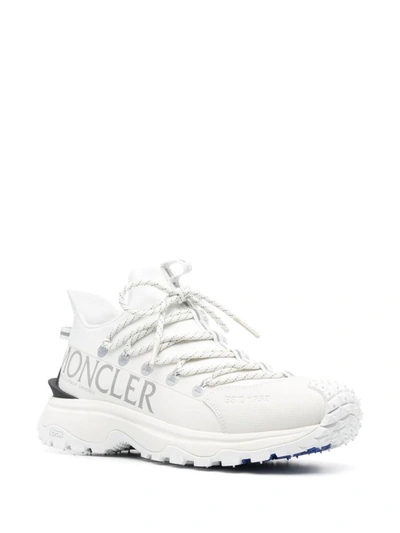 Shop Moncler Sneakers In White