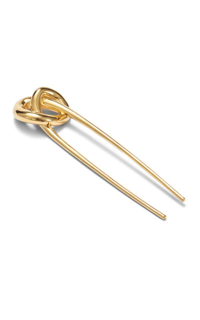Lelet Ny Glossy Knot Pin In Gold