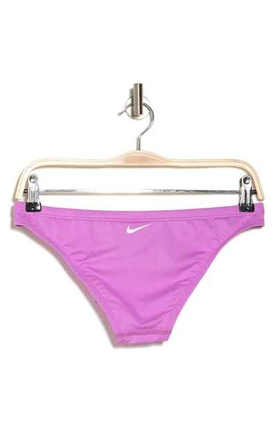 Shop Nike Bikini Bottoms In Fuchsia Glow