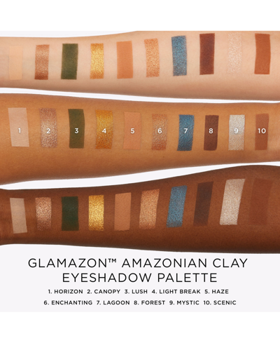Shop Tarte Glamazon Amazonian Clay Eyeshadow Palette In Multi