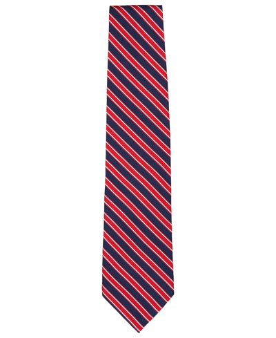 Shop Brooks Brothers B By  Men's Stripe Silk Tie In Red