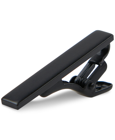 Construct Men's Solid Black 1.5" Tie Bar In Black