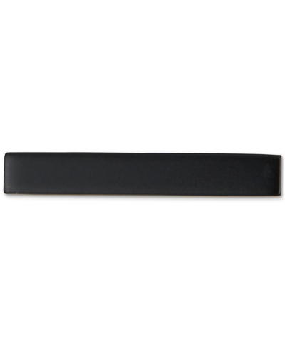 Construct Men's Solid Black 1.5" Tie Bar In Black