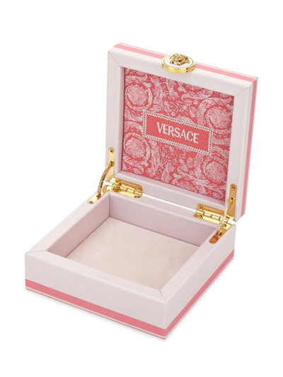 Shop Versace Project Barocco Box In Rose
