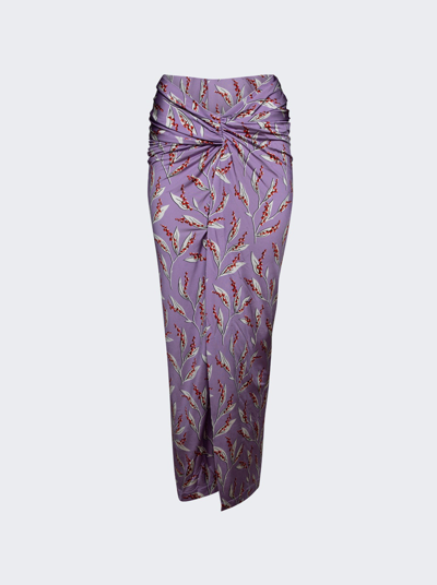 Shop Rabanne Jupe Skirt In Muguet Lavender
