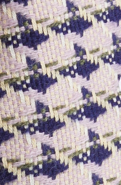 Diet Starts Monday Wool Blend Tweed Shorts In Purple