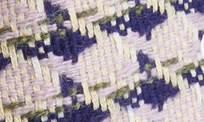 Diet Starts Monday Wool Blend Tweed Shorts In Purple
