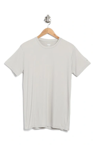 Shop Spyder Crewneck Knit Pajama T-shirt In Light Grey