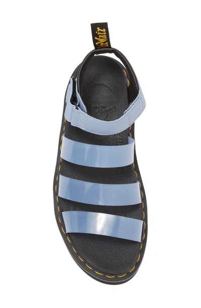 Shop Dr. Martens' Gender Inclusive Blaire Sandal In Zen Blue