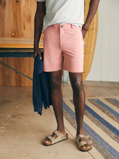 Faherty Belt Loop All Day Shorts (7") In Faded Flag