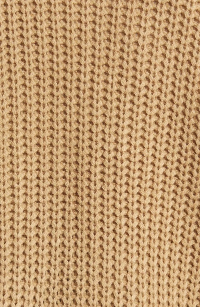 Petal And Pup Amelia Oversize Cardigan In Camel