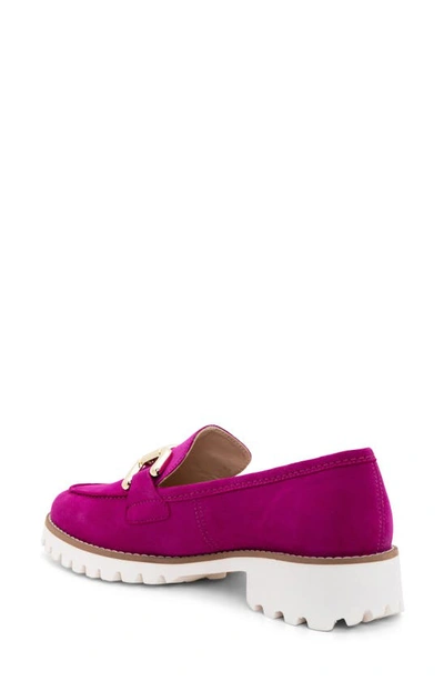 Ara Kiana Lug Sole Loafer In Pink