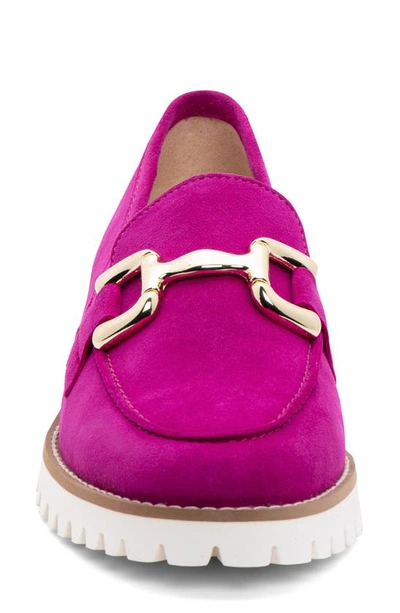 Shop Ara Kiana Lug Sole Loafer In Pink