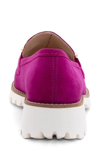 Ara Kiana Lug Sole Loafer In Pink