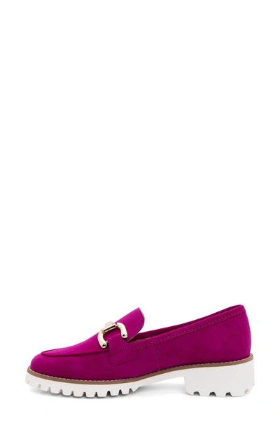 Ara Kiana Lug Sole Loafer In Pink