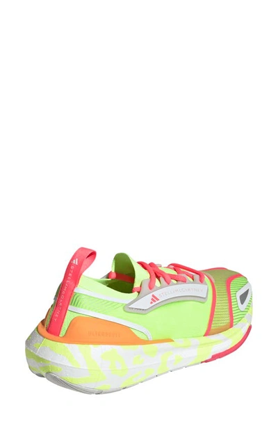 Shop Adidas By Stella Mccartney Ultraboost 23 Running Shoe In Signal Green/orange/ Turbo