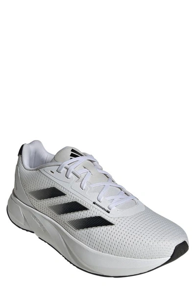 Shop Adidas Originals Duramo Sl Running Shoe In White/ Black/ Grey
