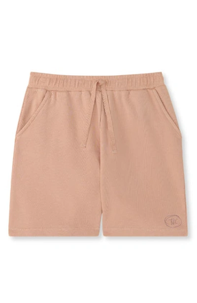 Shop The Sunday Collective Kids' Natural Dye Everyday Shorts In Onion