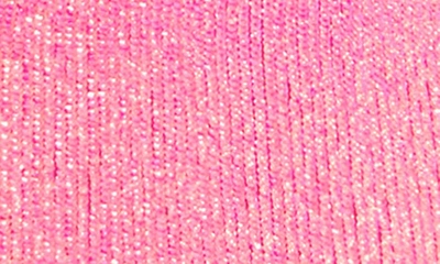 Shop Retroféte Alexis Sequin Halter Minidress In Hyper Pink