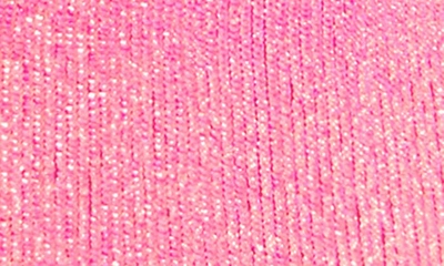 Retroféte Alexis Sequin Open-back Halter Mini Dress In Hyper Pink