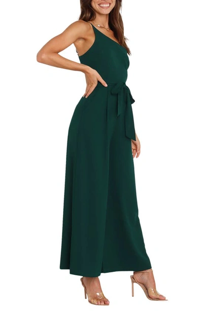 Petal And Pup Womens Leyton Jumpsuit In Emerald