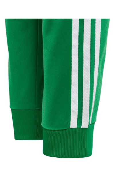 Shop Adidas Originals Kids' Superstar Recycled Polyester Track Pants In Green