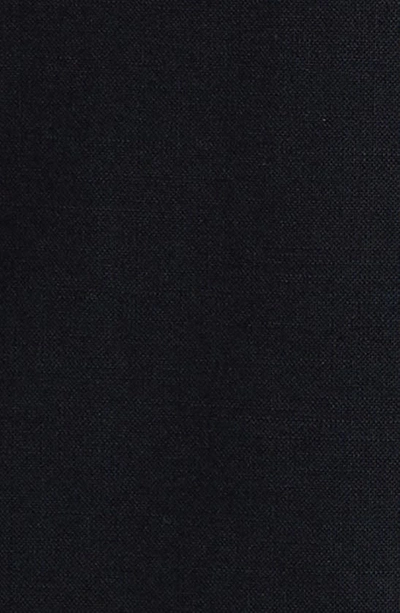 Nordstrom Trim Fit Solid Stretch Wool Suit Coat In Black